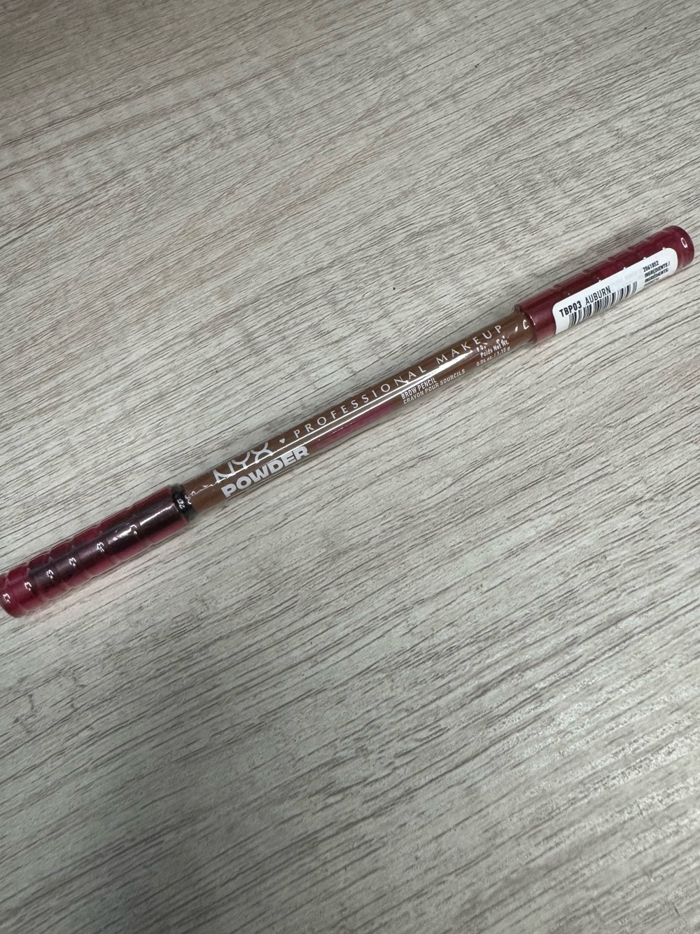 NYX Powder Louder Brow Pencil with Brush in Auburn